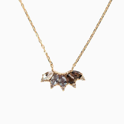 December Birthstone Personalized Inlaid Zircon Chocker Necklace