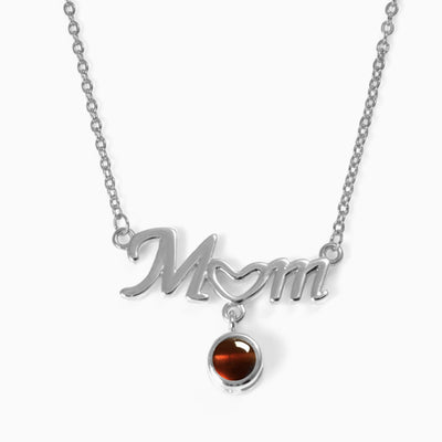 Projection Photo Customed Mom  Necklace