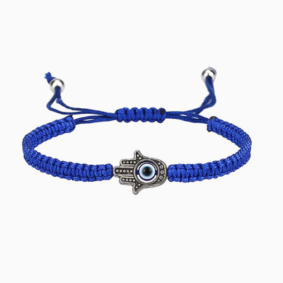 Fashion Evil Eye Adjustable Braided Bracelet