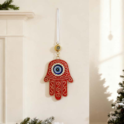 Personalized Photo Projection Evil Eye Christmas Decoration Pendant