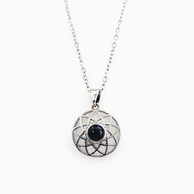 Projection Photo Customed Large Round Necklace