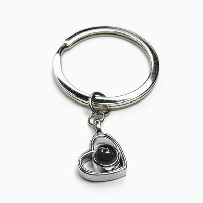 Photo Personalization Heart  Keychain