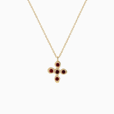 Fashionable Halloween Cross Pendant Necklace