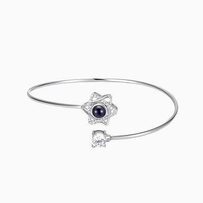 Projection Photo Customed Star Diamond Bracelet