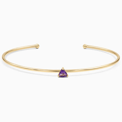 December Birthstone Inlaid Special Shape Zircon Bracelet