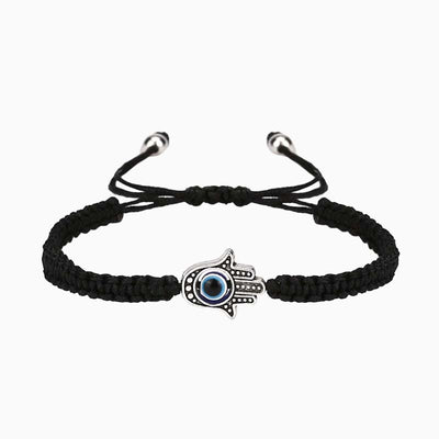 Fashion Evil Eye Adjustable Braided Bracelet