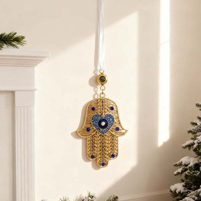 Personalized Photo Projection Evil Eye Christmas Decoration Pendant