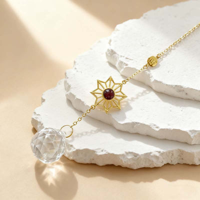 Personalized Photo Projection Sunflower Christmas Decoration Pendant