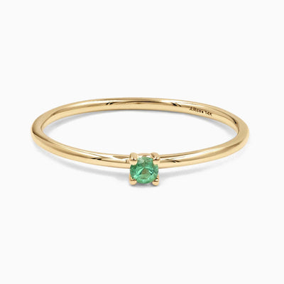 December Birthstone Shaped Gemstone Ring