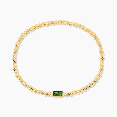 December Birthstone Bead Chain Bracelet