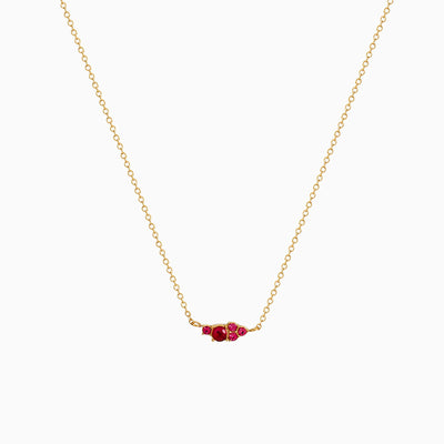 December Birthstone Luxury Multi-Gemstone Necklace