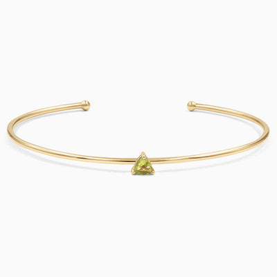 December Birthstone Inlaid Special Shape Zircon Bracelet