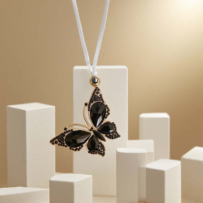 Personalized Photo Projection Colorful Butterfly Christmas Decoration Pendant
