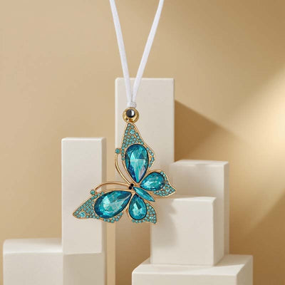 Personalized Photo Projection Colorful Butterfly Christmas Decoration Pendant