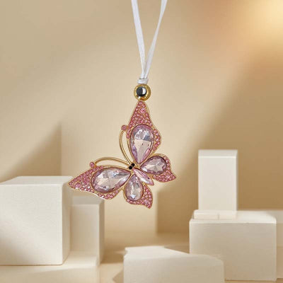 Personalized Photo Projection Colorful Butterfly Christmas Decoration Pendant