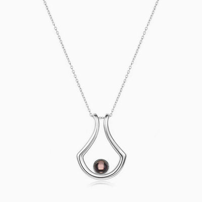 Projection Photo Customed U Shape Necklace